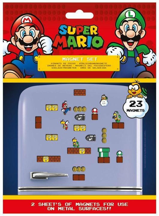 Immagine prodotto Pyramid Set di calamite di Super Mario: Regno dei Funghi (23 x)