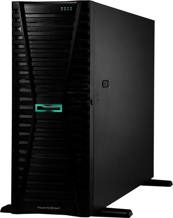 Actual product image HPE ProLiant ML350 Gen11 Tower Xeon-S 4510 12-Core 2.4GHz 2x32GB-R 8xSFF Hot Plug 2x960GB SSD MR408i (Intel Xeon Silver 4510, 64 GB, Tower Server)