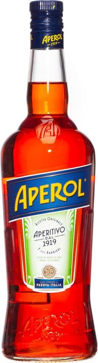 Produktbild Aperol Rhabarber-Bitter 11% Vol. 1l (18 Jahre, 11 %, Italien, Bitter)