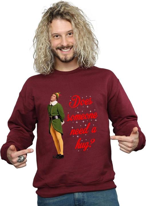 Actual product image Elf Mens Hug Buddy Sweatshirt (XL)