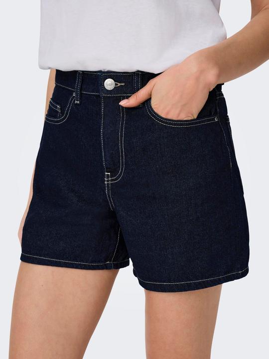Produktbild Only ONLPHINE Hohe Taille Normal geschnitten Jeans-Shorts Jeans-Shorts (XS)