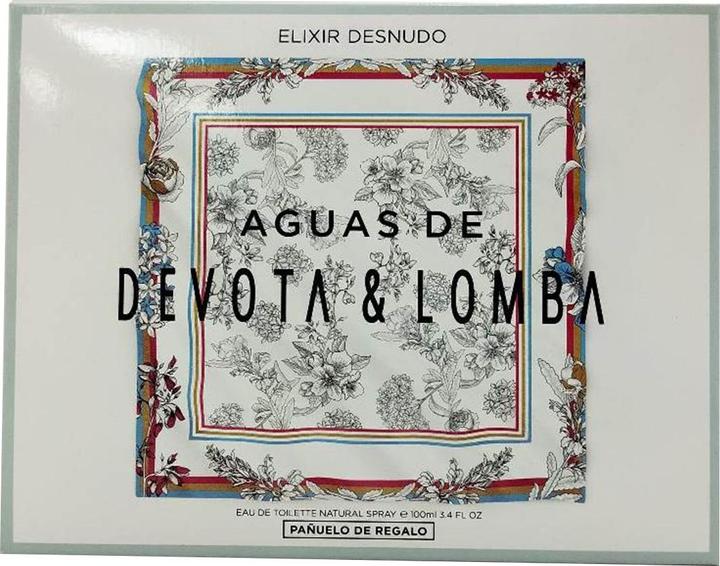 Actual product image Devota & Lomba ELIXIR DESNUDO SET (ET 100 vp + PAÑUELO) (6 uds + 1 tester free) NOVEDAD (Eau de toilette, 100 ml)