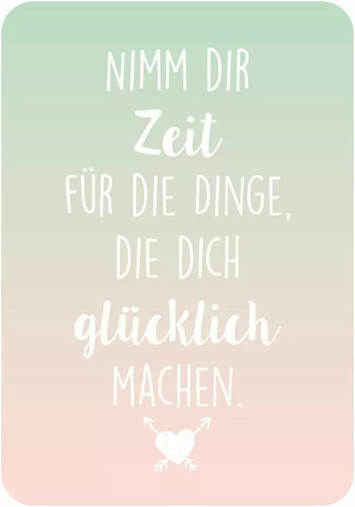 Actual product image Sei frech & wild & wunderbar! - 50 Gute-Laune-Kärtchen (German, 2019)