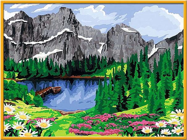 Actual product image Ravensburger Summer mountain idyll