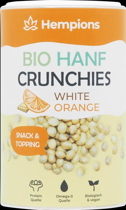 Immagine prodotto Hempions Croccantini alla Canapa Biologici Arancia Bianca (200 g)