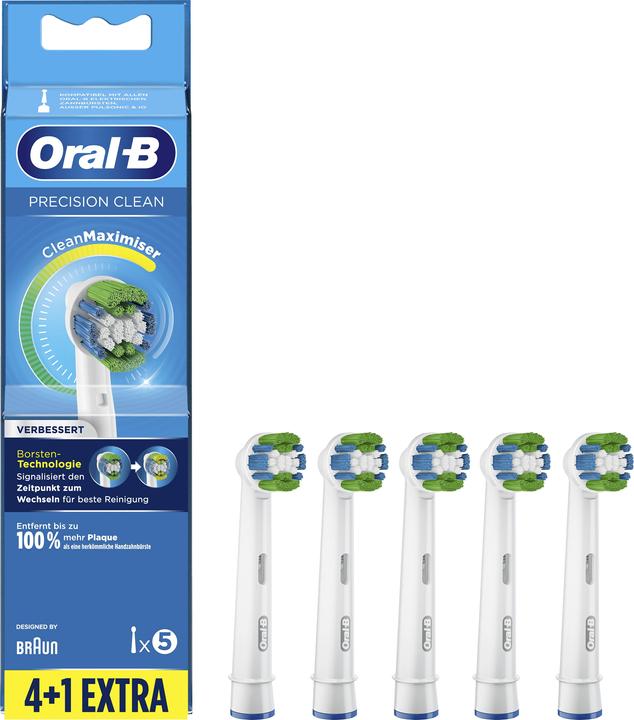 Immagine prodotto Oral-B Spazzola Precision Clean 4+1 Extra (5 x)