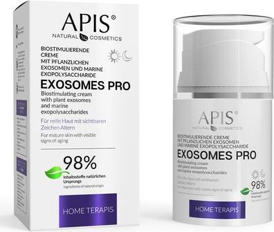 Actual product image Apis Natural Cosmetics Biostimulating Cream with Plant Exosomes EXOSOMES PRO Home Therapies Innovative Skin Care Regenerati (Body cream, 50 ml)
