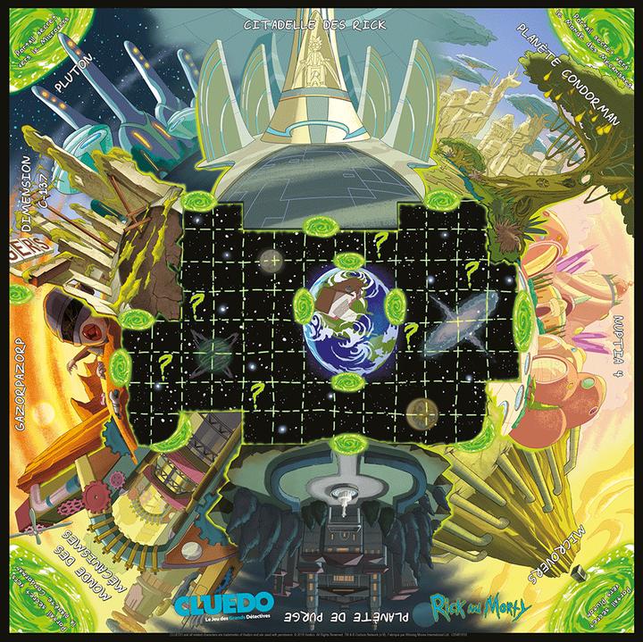 Produktbild Hasbro Cluedo Rick Morty (Französisch)