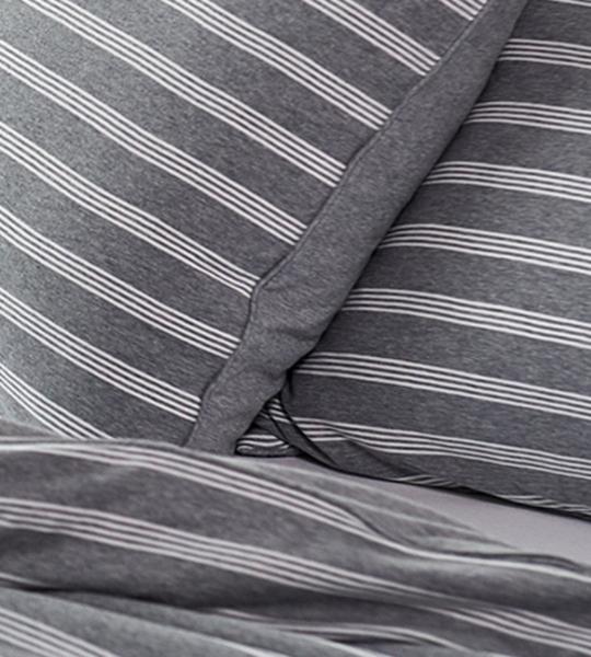 Produktbild Living Home Melange Jersey Double Face (Duvetbezug, 200 x 210 cm)