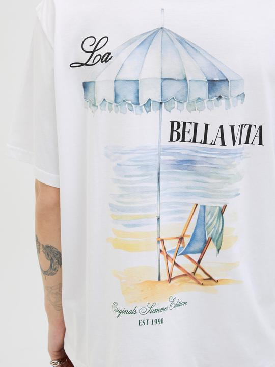 Produktbild Jack & Jones Gedruckt Rundhalsausschnitt T-shirt T-shirt (XXL)
