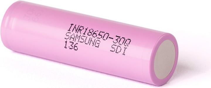 Image du produit Samsung Batterie INR18650-30Q - (15A) Button Top (1 pcs, 18650, 3000 mAh)