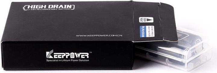 Immagine prodotto Keeppower Batteria IMR18650 - (Flat Top) (1 pz., 18650, 3500 mAh)