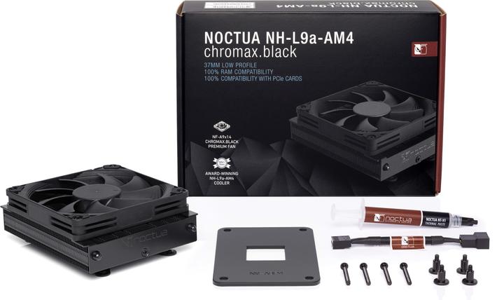 Immagine prodotto Noctua NH-L9a-AM4 chromax.nero (37 mm)