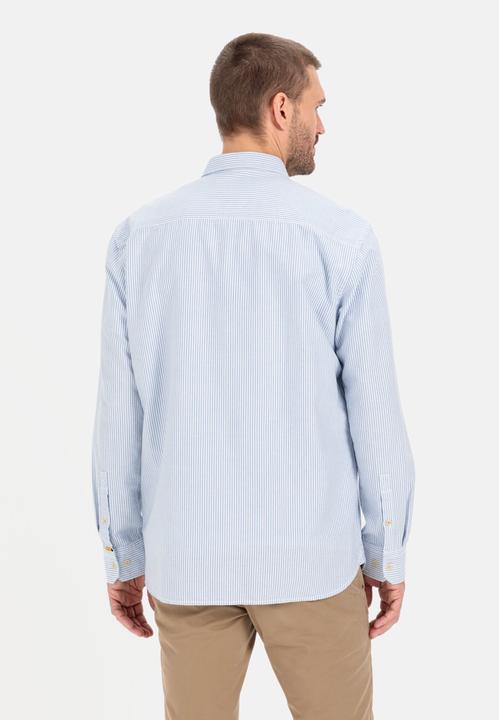 Produktbild Camel Active Oxford Streifenhemd aus nachhaltigem Organic Cotton (6XL)