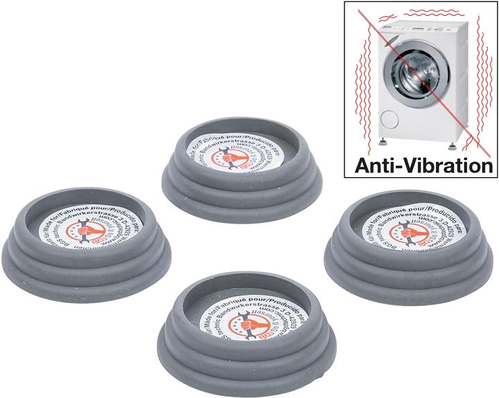 BGS Vibration Absorber Kit Ø 65 x 20 mm 4 pcs.