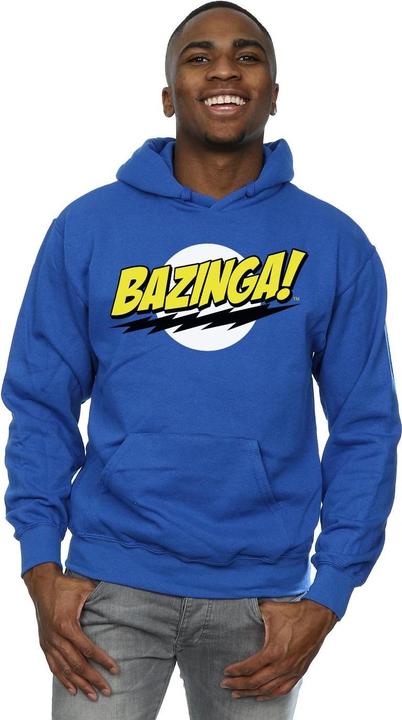 Actual product image Dam Mens Sheldon Bazinga Hoodie (XXL)