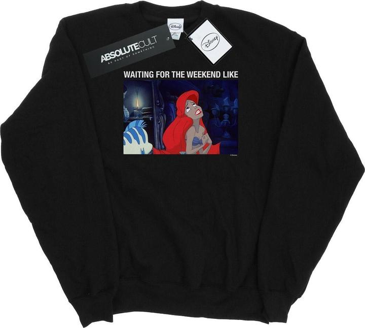 Disney The Little Mermaid Waiting For The Weekend Sweatshirt Mädchen