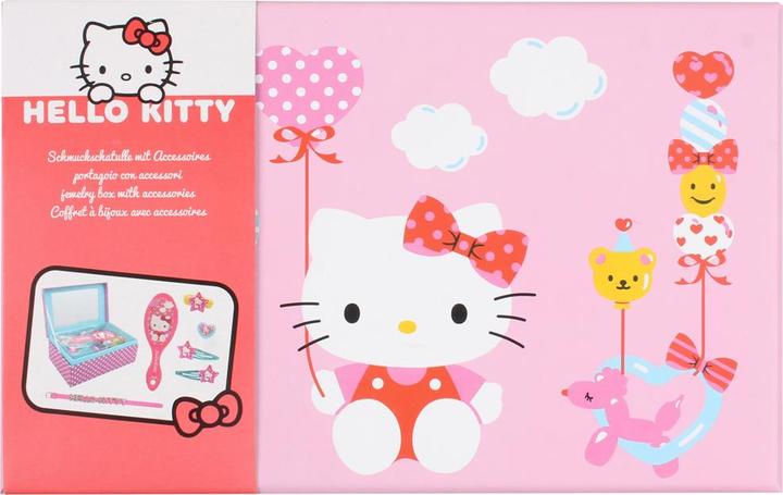 Actual product image Hello Kitty Jewelry Box With Accessories
