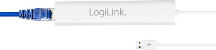 Immagine prodotto LogiLink USB 2.0 zu RJ-45 (USB-A, 3 Porti)