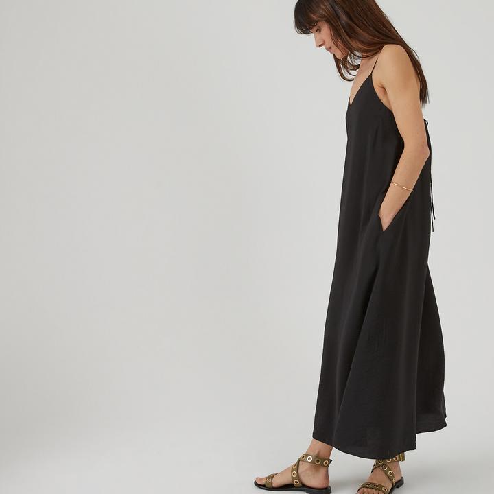 Actual product image La Redoute Collections Maxi dress with narrow straps (32)