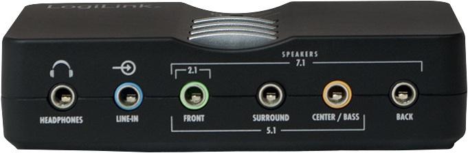Image du produit LogiLink Sound Box 7.1 (USB 2.0)