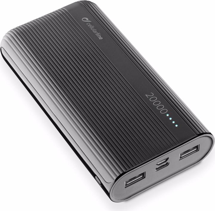 Produktbild Cellularline PowerTank (20000 mAh, 12 W, 74 Wh)