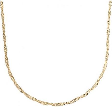 Actual product image Lara Gold plated NECKLACE - 45 - SINGAPORE