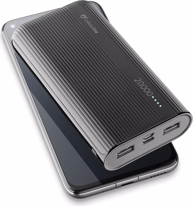 Produktbild Cellularline PowerTank (20000 mAh, 12 W, 74 Wh)