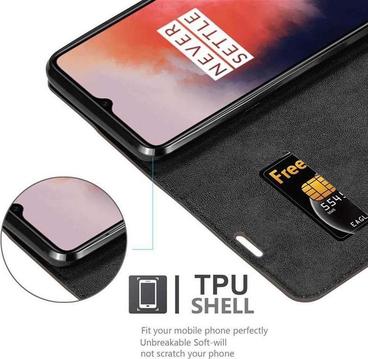 Produktbild Cadorabo Book Invisible Magnet Cover (OnePlus 7T)