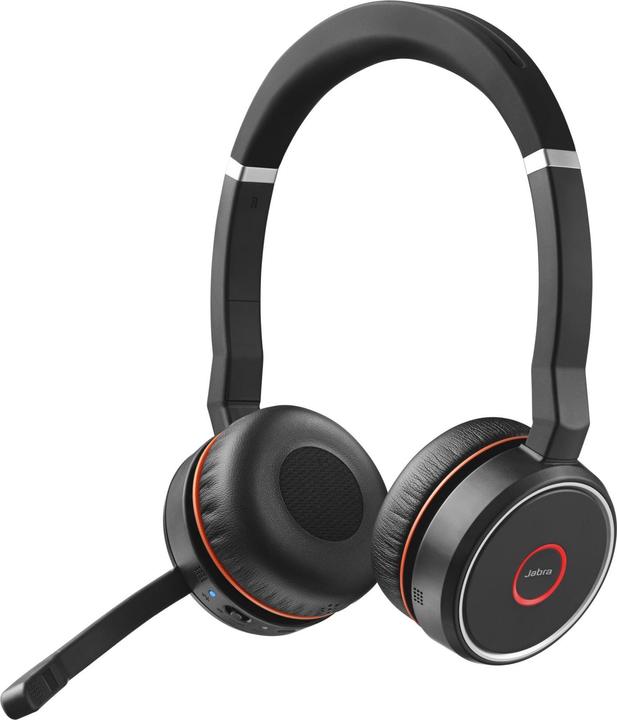 Productafbeelding Jabra Hoofdtelefoon Evolve 75 SE MS Duo incl. Link 380 (Draadloze, USB-A)