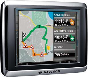 Actual product image Navigon 2410, TMC, European maps