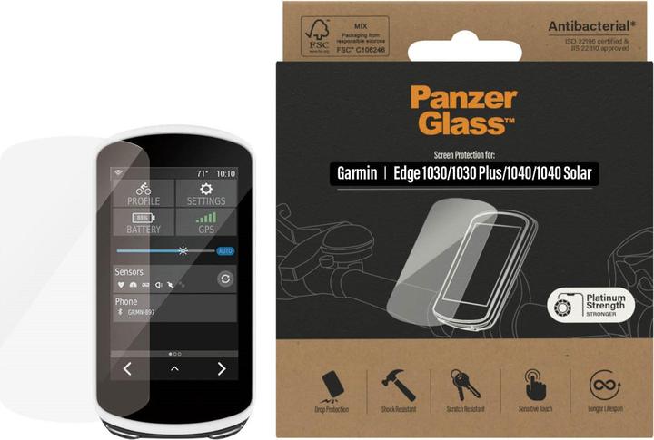 Image du produit PanzerGlass Protection d'écran anti-éblouissement pour Garmin Edge 1030 (Écran)