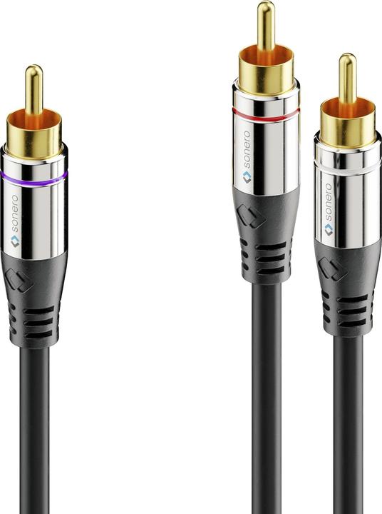 Immagine prodotto Sonero Cavo a Y per subwoofer (5 m, Cinch)