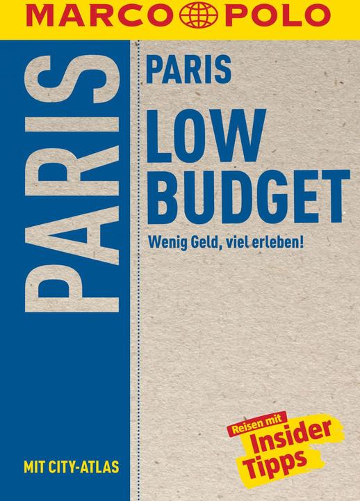 Actual product image LowBudget Paris (German, Felicitas Black, 2018)