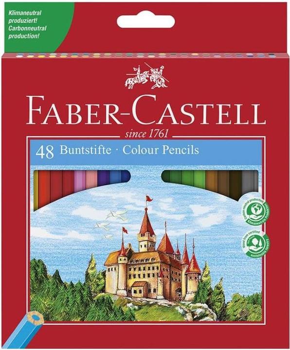 Actual product image Faber-Castell Coloured pencils Classic Colours (Multicolor, 48 x)