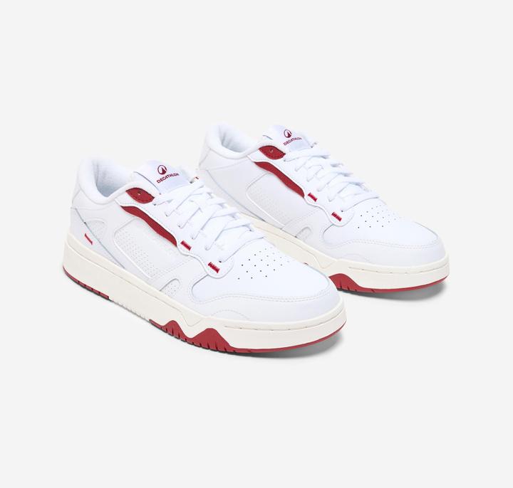 Image du produit Decathlon Baskets CJ80 homme, blanc et bordeaux (41)
