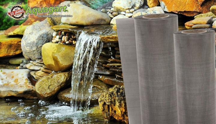 Actual product image Aquagart 50cm x 50cm Edelstahlgewebe für Siebfilter Bogensieb Sieb Teich