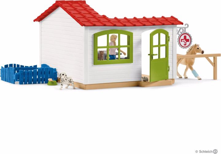 Produktbild Schleich Tierarztpraxis mit Tieren