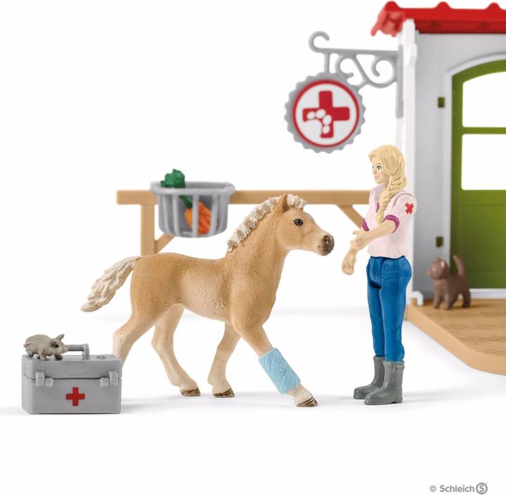 Produktbild Schleich Tierarztpraxis mit Tieren