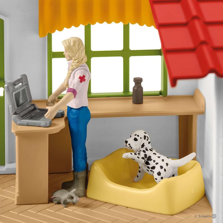 Produktbild Schleich Tierarztpraxis mit Tieren
