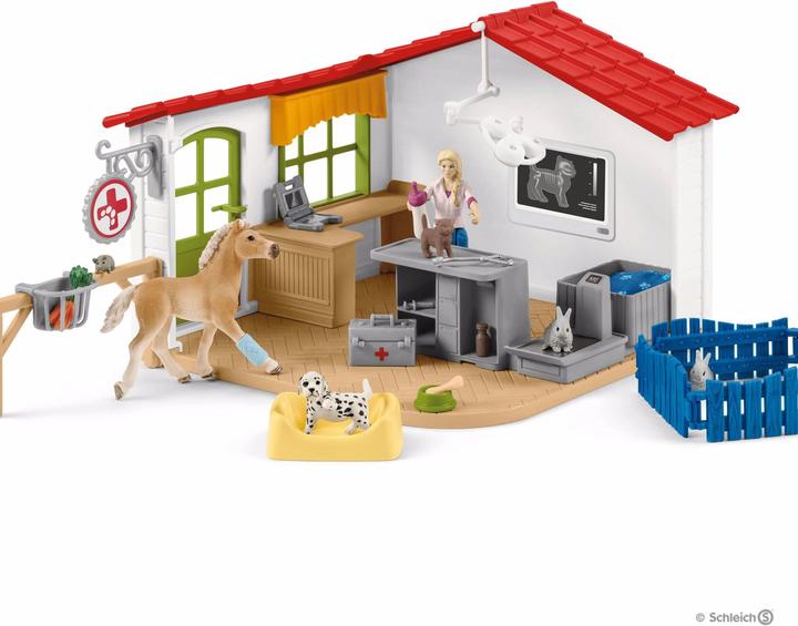 Produktbild Schleich Tierarztpraxis mit Tieren