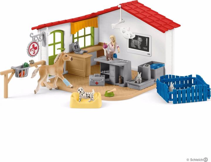 Produktbild Schleich Tierarztpraxis mit Tieren
