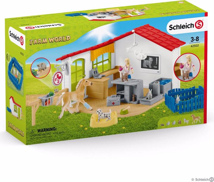 Produktbild Schleich Tierarztpraxis mit Tieren
