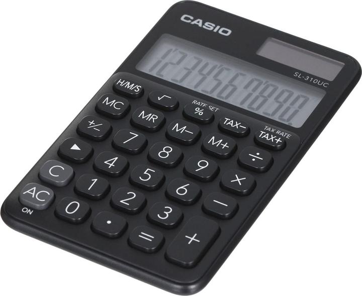 Actual product image Casio SL-310UC-BK (Solar cells, Batteries)