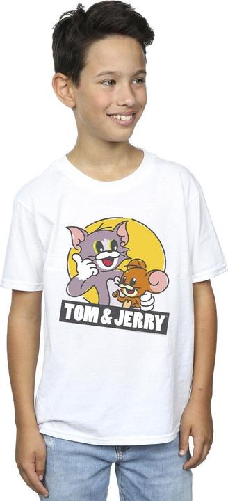 Immagine prodotto Tom & Jerry Sketch Logo Maglietta Ragazzi (116)