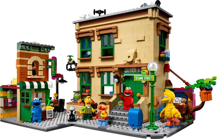 Image du produit LEGO Ideas End-Of-Live Set 123 Sesamstrasse - 21324 NEU! Teile 1367x (21324)