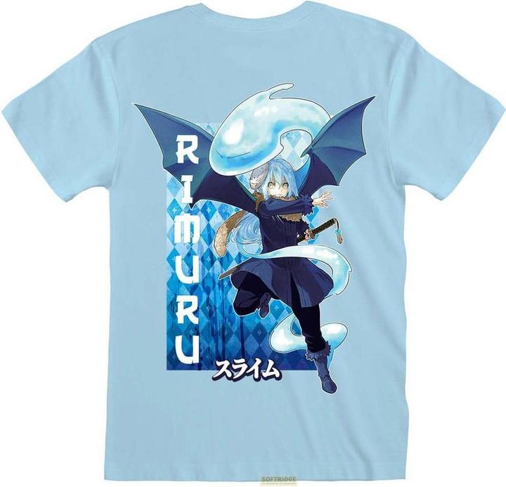 Heroes Inc That Time I Got Reincarnated as a Slime T-Shirt Rimuru Back Print Grösse L (L)
