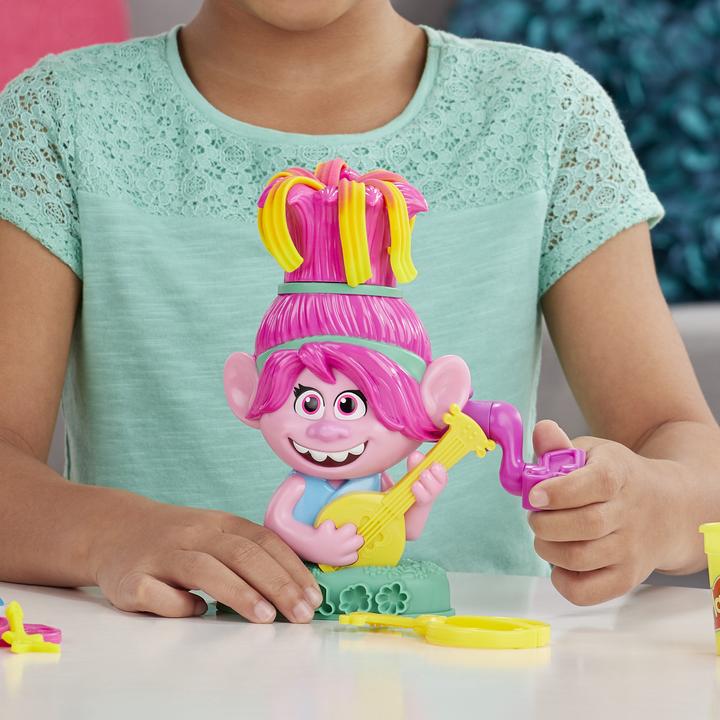 Produktbild Play-Doh Trolls World Tour Frisierspass Poppy