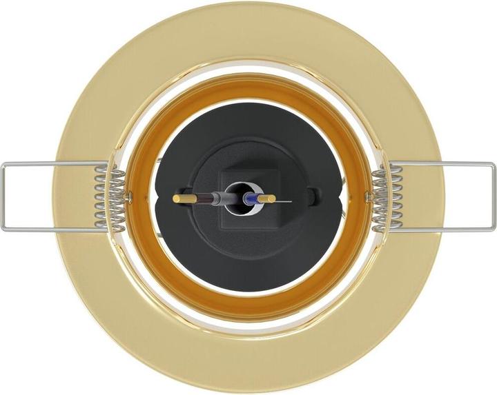 Image du produit VidaXL Lampen Set von 12 Gold Metall, Kunststoff 9 cm Leichtes Gewicht (GU10)