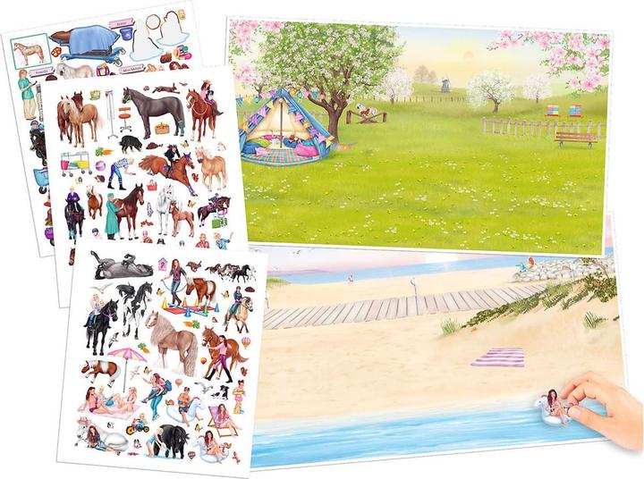 Actual product image Magni Sticker book Miss Melody Stickerworld